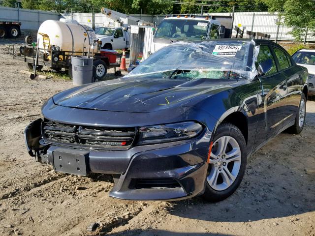 2C3CDXBG9KH644572 - 2019 DODGE CHARGER SX BLACK photo 2