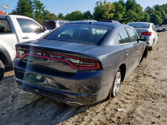 2C3CDXBG9KH644572 - 2019 DODGE CHARGER SX BLACK photo 4