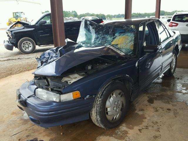 1G3WH52M7SD312411 - 1995 OLDSMOBILE CUTLASS SU BLUE photo 2