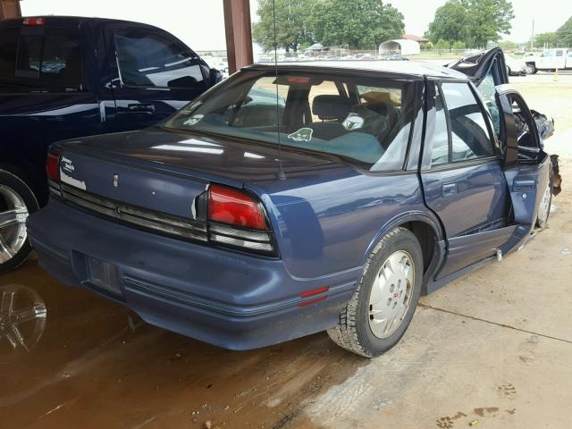 1G3WH52M7SD312411 - 1995 OLDSMOBILE CUTLASS SU BLUE photo 4