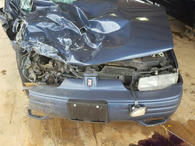 1G3WH52M7SD312411 - 1995 OLDSMOBILE CUTLASS SU BLUE photo 7