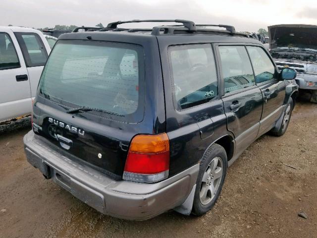 JF1SF6556XH743648 - 1999 SUBARU FORESTER S BLACK photo 4