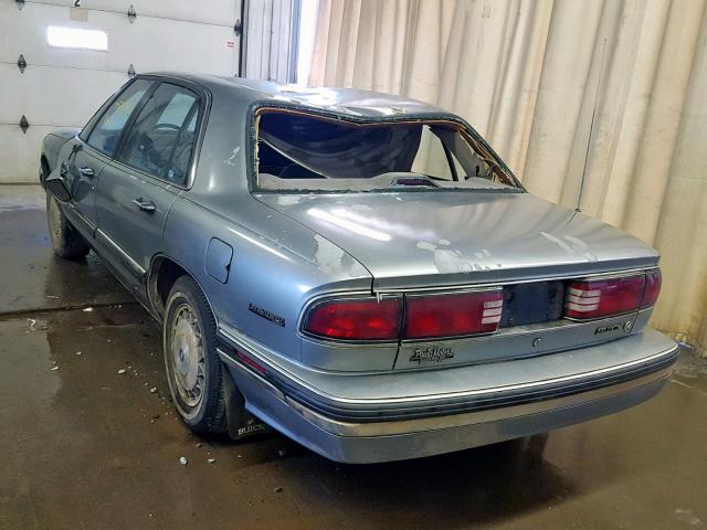 1G4HP53L2PH404331 - 1993 BUICK LESABRE CU GRAY photo 3