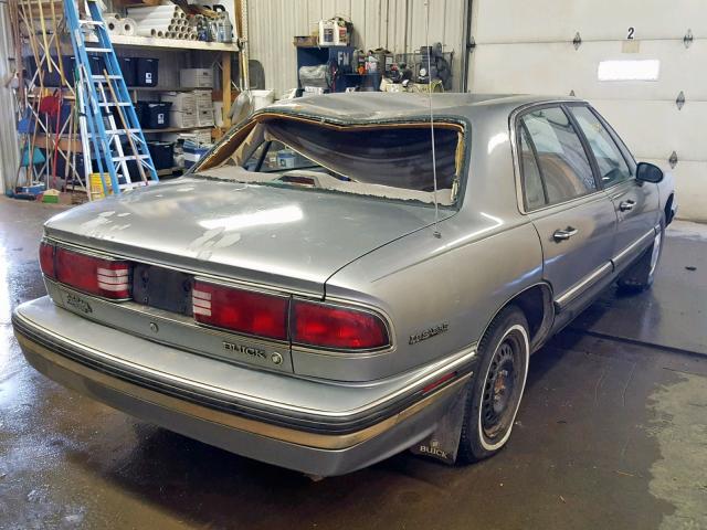 1G4HP53L2PH404331 - 1993 BUICK LESABRE CU GRAY photo 4