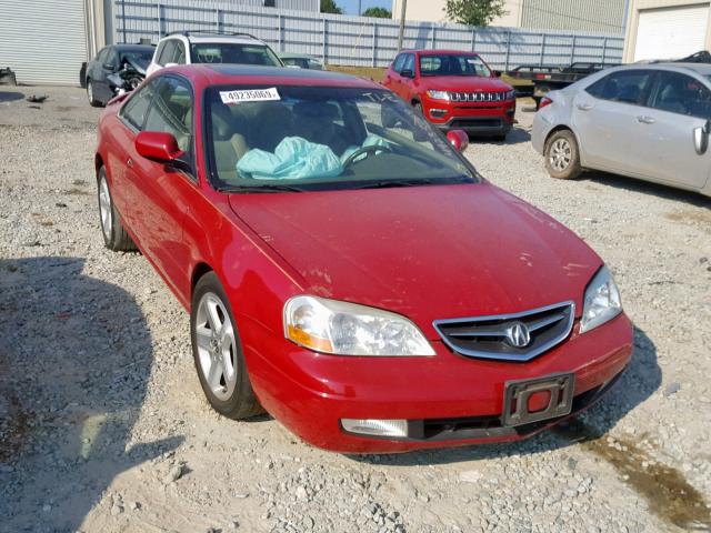 19UYA42611A020540 - 2001 ACURA 3.2CL TYPE RED photo 1