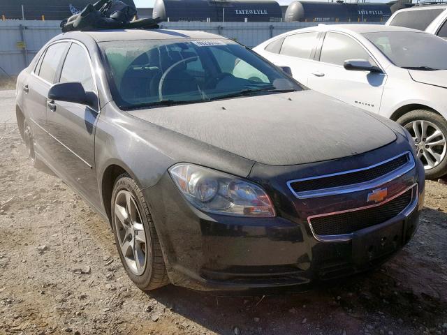 1G1ZB5EB6AF228763 - 2010 CHEVROLET MALIBU LS BLACK photo 1