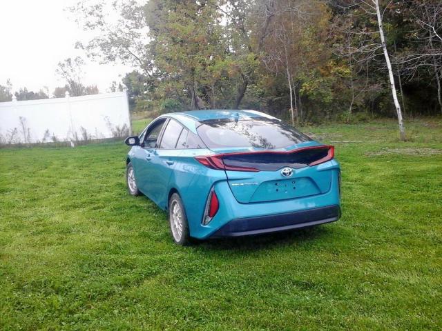 JTDKARFP2H3039116 - 2017 TOYOTA PRIUS PRIM 蓝色 照片 3