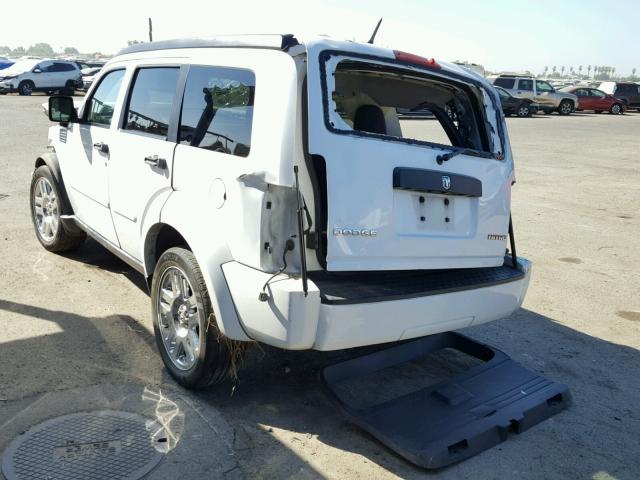 1D4PT4GK2BW556351 - 2011 DODGE NITRO HEAT WHITE photo 3