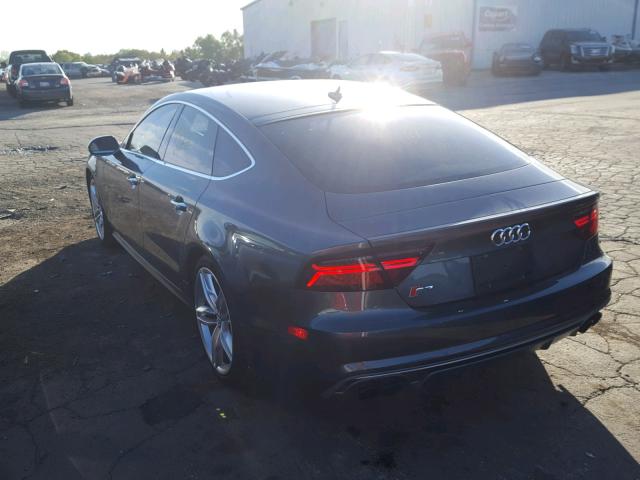 WAU2FAFC3JN089319 - 2018 AUDI S7 PRESTIG GRAY photo 3