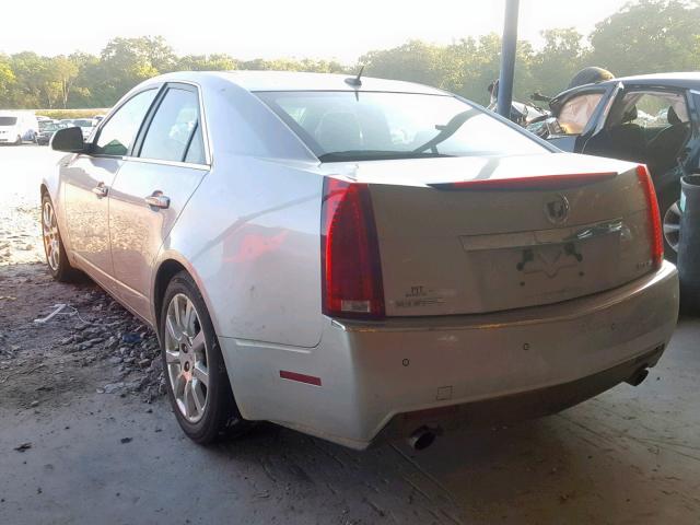 1G6DV57V980154996 - 2008 CADILLAC CTS HI FEA SILVER photo 3