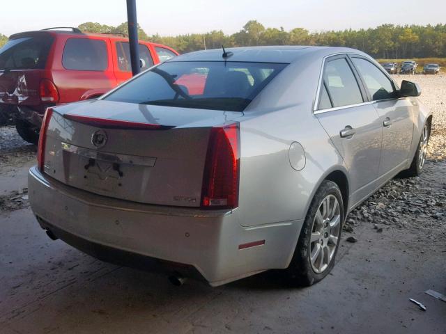 1G6DV57V980154996 - 2008 CADILLAC CTS HI FEA SILVER photo 4