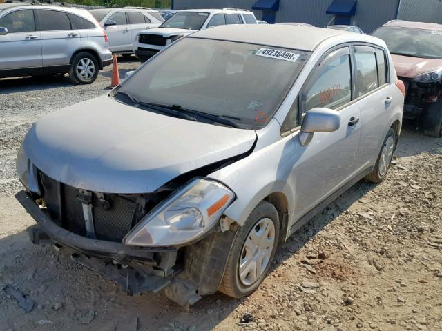 3N1BC1CP3AL429817 - 2010 NISSAN VERSA S SILVER photo 2