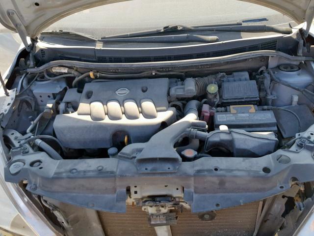 3N1BC1CP3AL429817 - 2010 NISSAN VERSA S SILVER photo 7