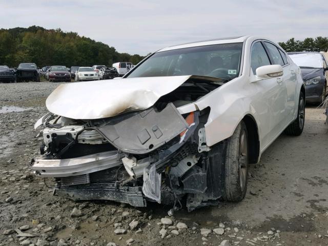 19UUA9F53EA000812 - 2014 ACURA TL TECH WHITE photo 2