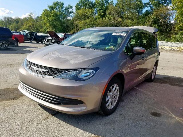 2C4RC1DG9HR721642 - 2017 CHRYSLER PACIFICA T TAN photo 2