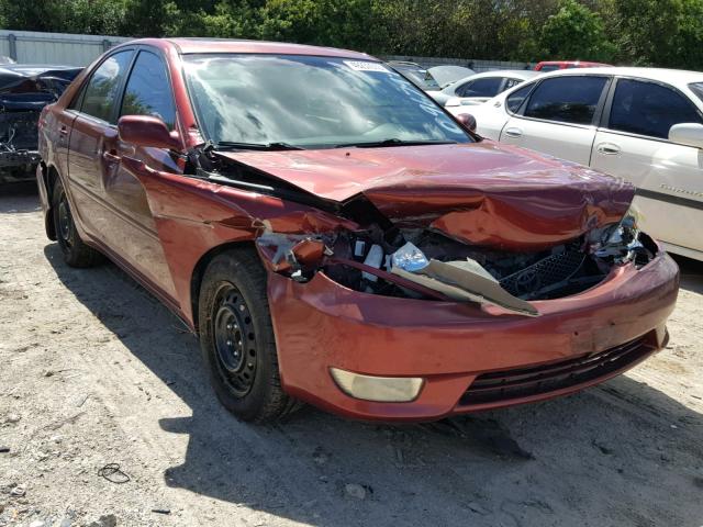 4T1BE32K45U096799 - 2005 TOYOTA CAMRY LE BURGUNDY photo 1