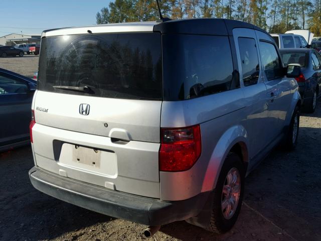 5J6YH18747L008981 - 2007 HONDA ELEMENT EX SILVER photo 4