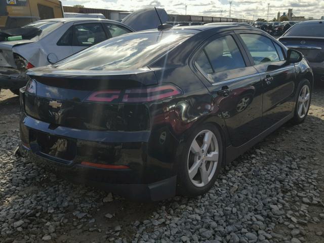 1G1RB6E46FU120377 - 2015 CHEVROLET VOLT BLACK photo 4