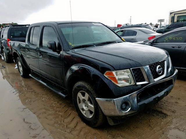 1N6AD09U97C457202 - 2007 NISSAN FRONTIER C BLACK photo 1