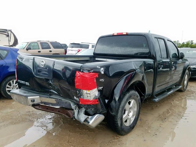 1N6AD09U97C457202 - 2007 NISSAN FRONTIER C BLACK photo 4