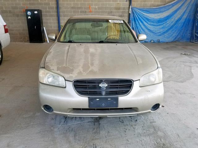 JN1CA31D01T621707 - 2001 NISSAN MAXIMA GXE GOLD photo 9