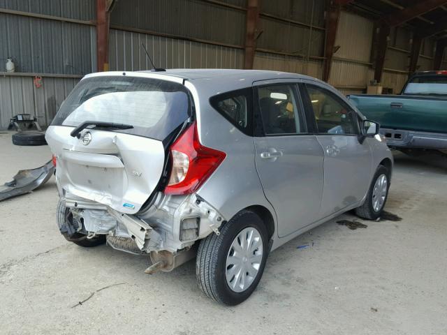 3N1CE2CP5GL352770 - 2016 NISSAN VERSA NOTE SILVER photo 4