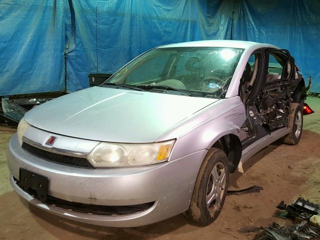 1G8AG52F43Z168488 - 2003 SATURN ION LEVEL SILVER photo 2
