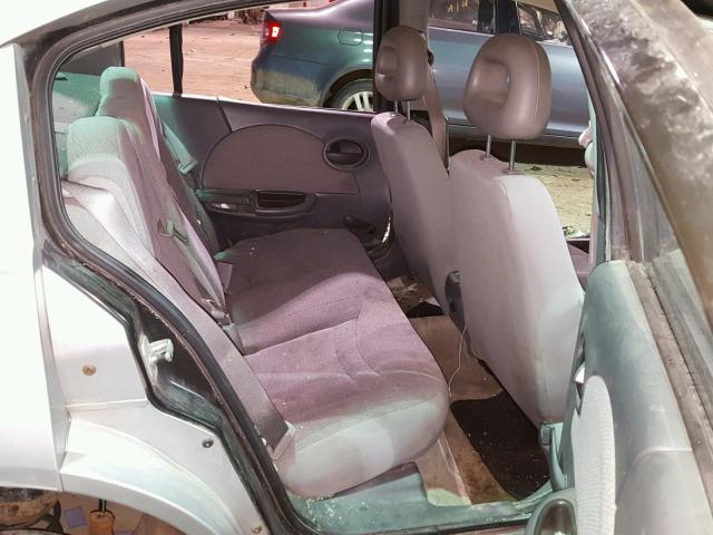 1G8AG52F43Z168488 - 2003 SATURN ION LEVEL SILVER photo 6