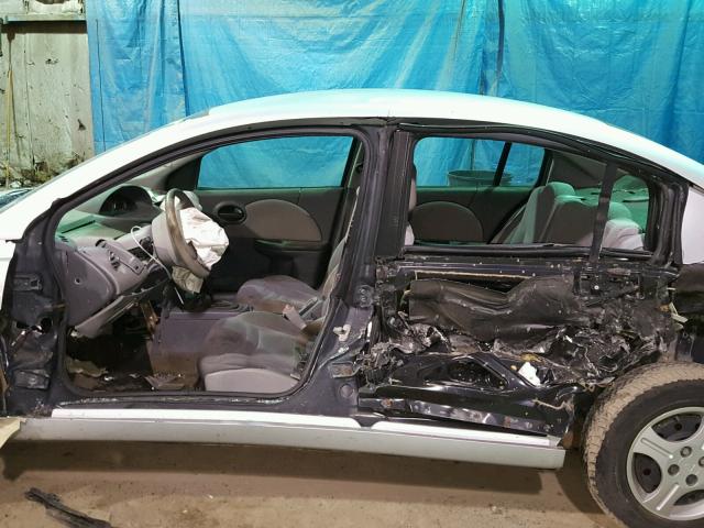 1G8AG52F43Z168488 - 2003 SATURN ION LEVEL SILVER photo 9