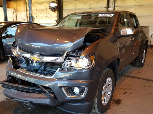 1GCGSCEN1H1327673 - 2017 CHEVROLET COLORADO L GRAY photo 2