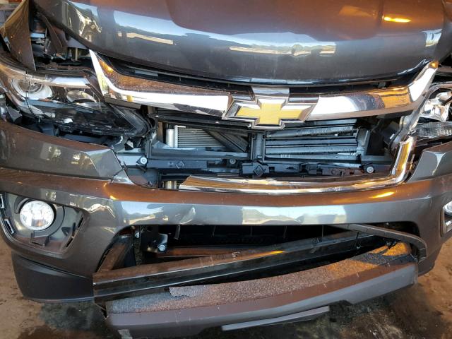 1GCGSCEN1H1327673 - 2017 CHEVROLET COLORADO L GRAY photo 9