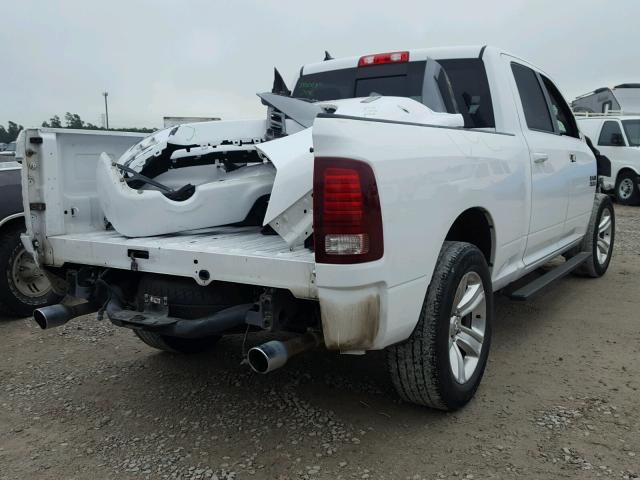 1C6RR6UT2ES154524 - 2014 RAM 1500 SPORT WHITE photo 4