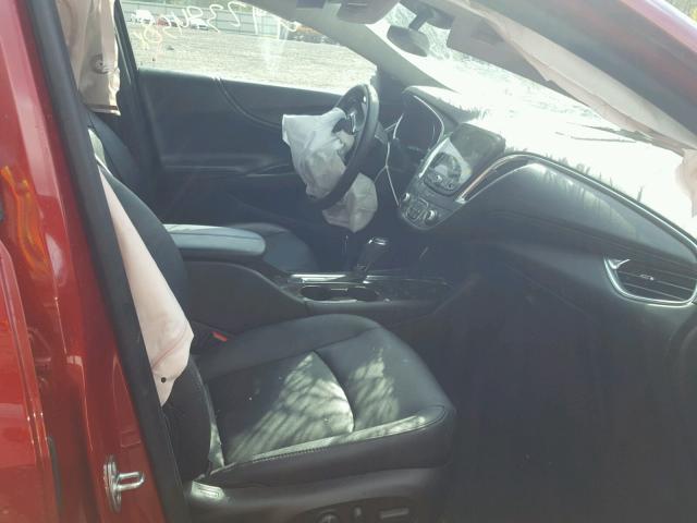 1G1ZH5SX7GF299817 - 2016 CHEVROLET MALIBU PRE 红色 照片 5