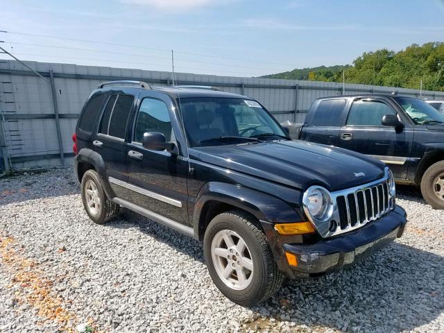 1J4GL58K46W163856 - 2006 JEEP LIBERTY LI BLACK photo 1