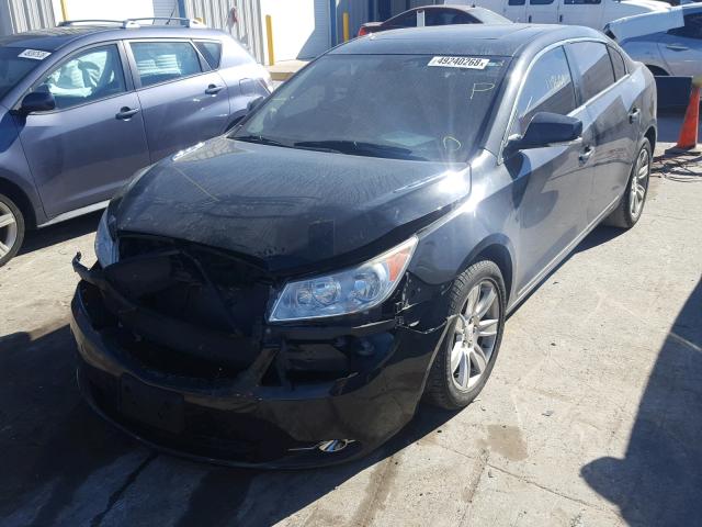 1G4GC5ED6BF254340 - 2011 BUICK LACROSSE C BLACK photo 2