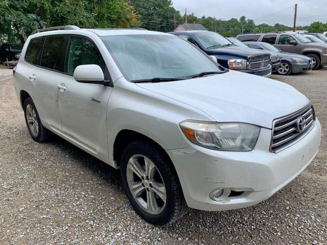 JTEES43A892133095 - 2009 TOYOTA HIGHLANDER WHITE photo 1