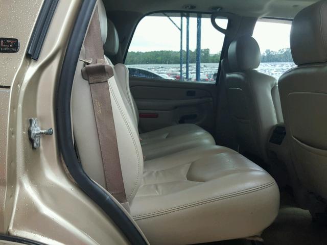 1GKEC13T35R273157 - 2005 GMC YUKON TAN photo 6