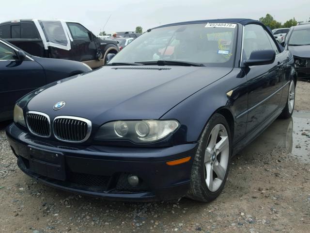 WBABW334X4PL27975 - 2004 BMW 325 CI BLUE photo 2