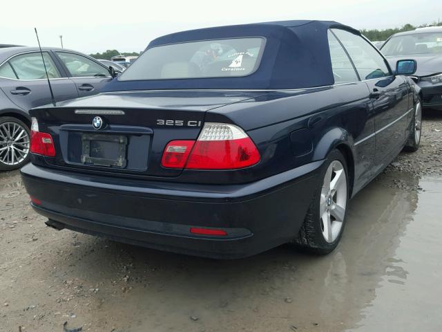 WBABW334X4PL27975 - 2004 BMW 325 CI BLUE photo 4