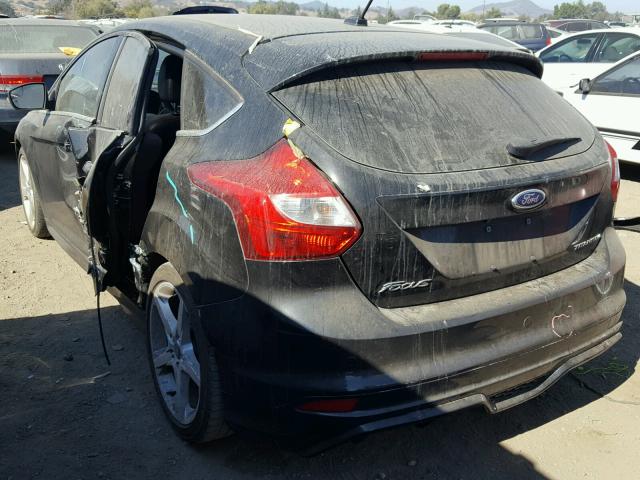 1FADP3N29DL264756 - 2013 FORD FOCUS TITA BLACK photo 3