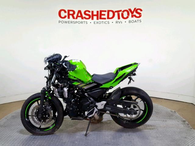 JKAEXEK19JDA13096 - 2018 KAWASAKI EX650 F GREEN photo 5