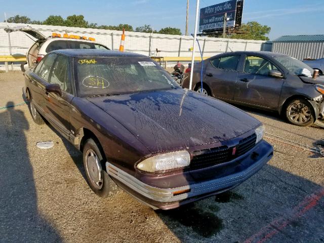 1G3HN52K1S4808188 - 1995 OLDSMOBILE 88 ROYALE MAROON photo 1