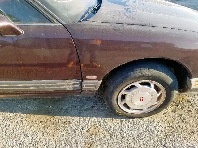 1G3HN52K1S4808188 - 1995 OLDSMOBILE 88 ROYALE MAROON photo 9