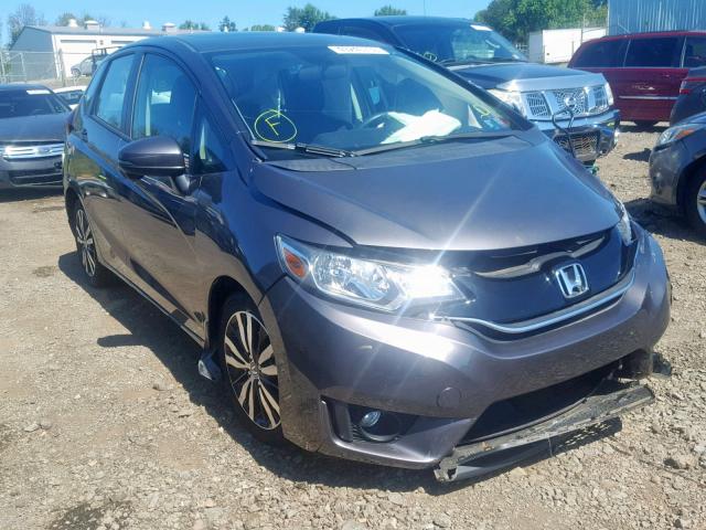 3HGGK5H96GM705791 - 2016 HONDA FIT EX GRAY photo 1