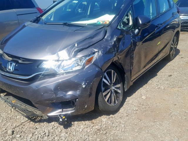 3HGGK5H96GM705791 - 2016 HONDA FIT EX GRAY photo 9