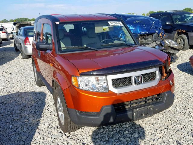 5J6YH287X9L005155 - 2009 HONDA ELEMENT EX ORANGE photo 1