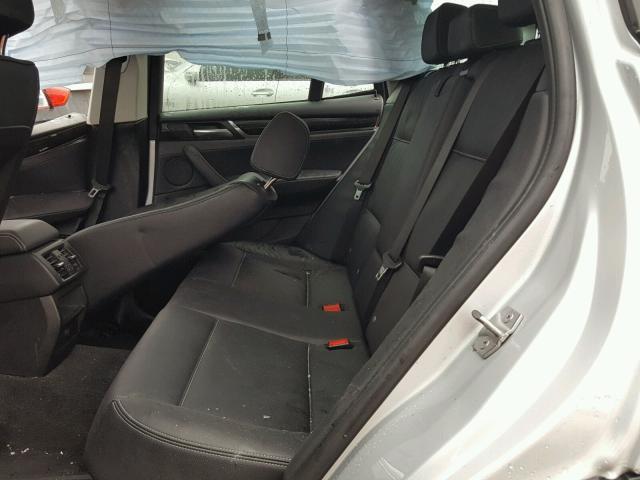 5UXWZ7C36H0V88656 - 2017 BMW X3 SDRIVE2 SILVER photo 6