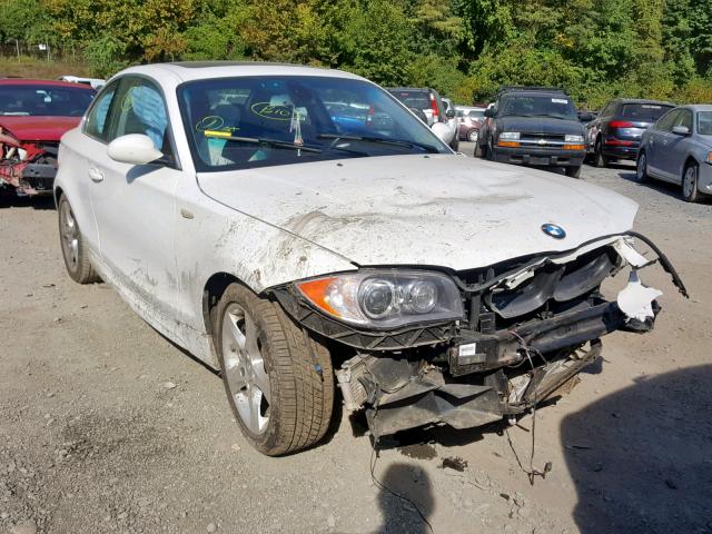 WBAUC73528VF25522 - 2008 BMW 135 I WHITE photo 1