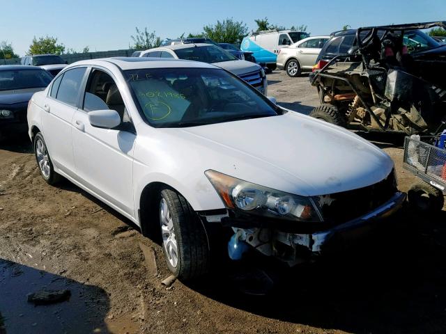 1HGCP26859A021985 - 2009 HONDA ACCORD EXL WHITE photo 1