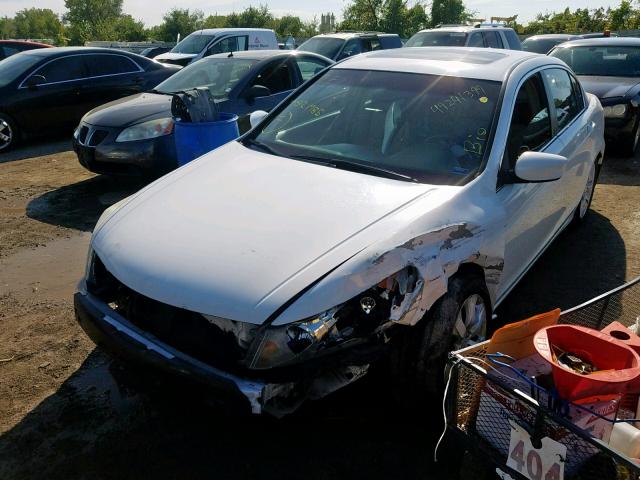 1HGCP26859A021985 - 2009 HONDA ACCORD EXL WHITE photo 2